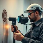 كشف تسربات حي الشهابية الاحساء