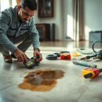 كشف تسربات حي الفاضلية بالاحساء